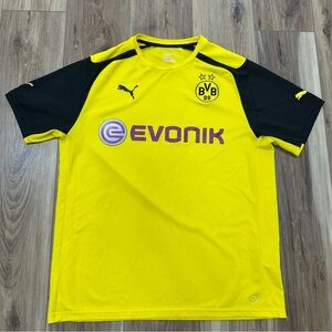 Puma Dry Cell Borussia Dortmund BVB Home Kit Evonik Jersey, XL